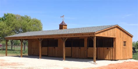 shedrow barns for sale